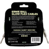 Ernie Ball Flex Instrument Cable Straight/Straight 20ft - Glow in Dark