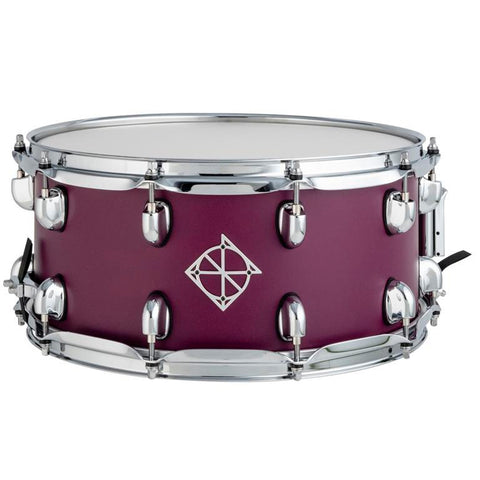 Dixon Cornerstone 6.5x14 Snare Drum Satin Deep Purple