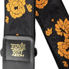 Ernie Ball Classic Jacquard Guitar Strap/Bass Strap - Tangerine Rose