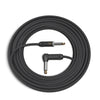 D'Addario American Stage Instrument Cable, Straight to Right Angle, 30ft