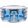 Ludwig Vistalite 6.5 x 14 Snare Drum Blue