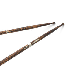 ProMark Rebound 7A FireGrain Hickory Drumsticks, Acorn Wood Tip