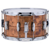 Ludwig LC608R Copper Phonic 8x14 "RAW "Natural Patina Shell, Imperial Lugs Snare Drum