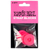 Ernie Ball Strap Blocks - Pink - 4 Pack