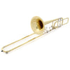 Bach 50BO Stradivarius Bass Trombone Single Rotor Valve Open Wrap