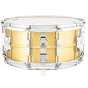 Ludwig LB654BM Acrolite 6.5X14 Acro Brass Snare 10 Lug Snare Drum