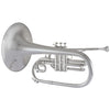 King KMH611S Ultimate Marching French Horn Outfit Silver Plated