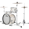 Ludwig NeuSonic Downbeat 3-piece Acoustic Drum Set Shell Pack Silver Silk