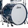 Ludwig Classic Oak Fab 3-piece Acoustic Drum Set Shell Pack Blue Burst