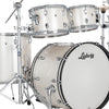 Ludwig NeuSonic MOD2 4-piece Acoustic Drum Set Shell Pack Silver Silk