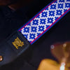 Ernie Ball Classic Jacquard Guitar Strap/Bass Strap - Blue Crux