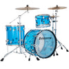 Ludwig Vistalite Fab 3-piece Acoustic Drum Set Shell Pack Blue