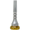 Garibaldi GAR-DC3 Classic Double Cup Gold-Plated Rim Trumpet Mouthpiece Size 3