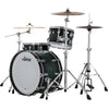 Ludwig Classic Oak Fab 3-piece Acoustic Drum Set Shell Pack Green Burst