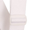 Ernie Ball Polypro Guitar Strap/Bass Strap - White w/ White