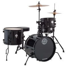 Ludwig Pocket Kit 4pc Acoustic Drum Set Junior Size Black Sparkle