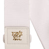 Ernie Ball Polypro Guitar Strap/Bass Strap - White w/ White