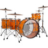 Ludwig Vistalite Zep Set 5-piece Acoustic Drum Set Shell Pack Amber