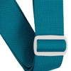 Ernie Ball Polypro Guitar Strap/Bass Strap - Teal w/ White