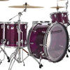 Ludwig Vistalite Zep Set 5-piece Acoustic Drum Set Shell Pack Purple