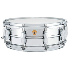 Ludwig LB400B Supraphonic 5x14 Chrome Over Brass Smooth Shell, Imperial Lugs Snare Drum