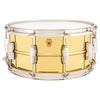 Ludwig LB403 Supraphonic 6.5X14 "Super Brass" Lacquered Brass Snare Drum