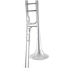 Bach 42BOS Stradivarius Tenor Trombone Open Wrap with F Attachment Silver Plated