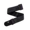 D'Addario Woven Guitar Strap, Lightning Black Tubular