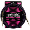 Ernie Ball Braided Instrument Cable Straight/Straight 10ft - Purple/Black