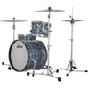 Ludwig NeuSonic Downbeat 3-piece Acoustic Drum Set Shell Pack Steel Blue Pearl