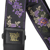 Ernie Ball Classic Jacquard Guitar Strap/Bass Strap - Lavender Blossom