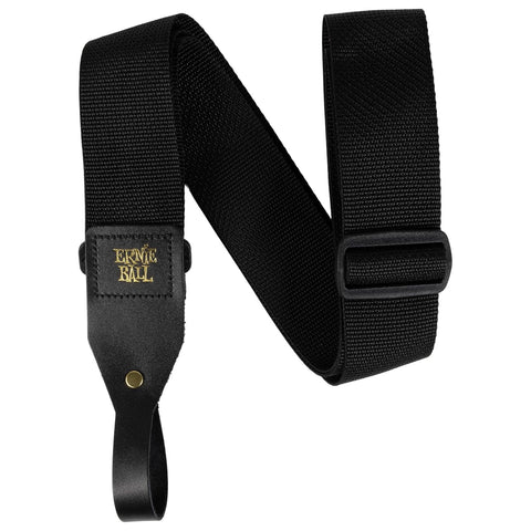 Ernie Ball Polypro Acoustic Guitar Strap - Black