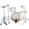 Ludwig NeuSonic FAB 3-piece Acoustic Drum Set Shell Pack Silver Silk