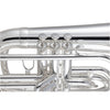 King KMB412S Performance Marching Bb Baritone Horn Silver Plated