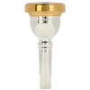 Bach Classic Trombone Small Shank Gold Rim Mouthpiece 6.5AL