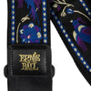 Ernie Ball Classic Jacquard Guitar Strap/Bass Strap - Purple Pleasant Pheasant