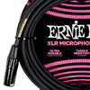 Ernie Ball Classic XLR Microphone Cable Male/Female 20ft - Black