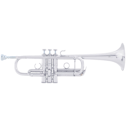 Bach AC190S Stradivarius Artisan Professional C Trumpet Silver Plated