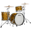 Ludwig NeuSonic FAB 3-piece Acoustic Drum Set Shell Pack Butterscotch Pearl