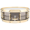 Ludwig LB416BT Black Beauty 5x14 Smooth Shell, Brass Trim, Tube Lugs Snare Drum