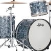 Ludwig NeuSonic FAB 3-piece Acoustic Drum Set Shell Pack Steel Blue Pearl