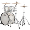 Ludwig NeuSonic MOD2 4-piece Acoustic Drum Set Shell Pack Silver Silk