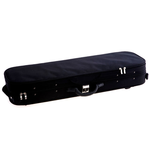 D'Luca Oblong Full Size Violin Case With Hygrometer