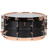 Ludwig LB427TDC Black Beauty 6.5x14 Hot Rod Black Beauty, Copper Trim, Tube Lugs Snare Drum