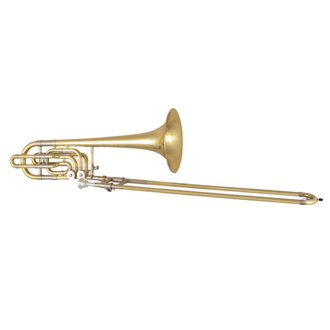 Bach 50B3 Stradivarius Bass Trombone With Dual Inline Rotary Valves