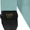 Ernie Ball Polypro Guitar Strap/Bass Strap - Tidal Green