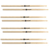 ProMark Classic Attack 5A Shira Kashi Oak Drumsticks, Oval Wood Tip, 4-Pack