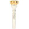 Bach Classic Silver Plated Trumpet Mouthpiece with Gold-plated Rim 3C