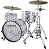 Ludwig Vistalite Fab 3-piece Acoustic Drum Set Shell Pack Clear