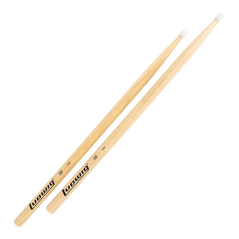 Ludwig Drum Sticks Hickory Nylon Tip 5B